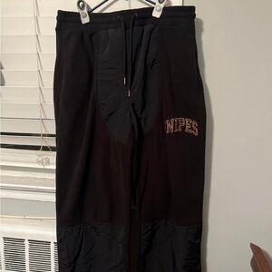 Black Men's Snipes polar fleece pants